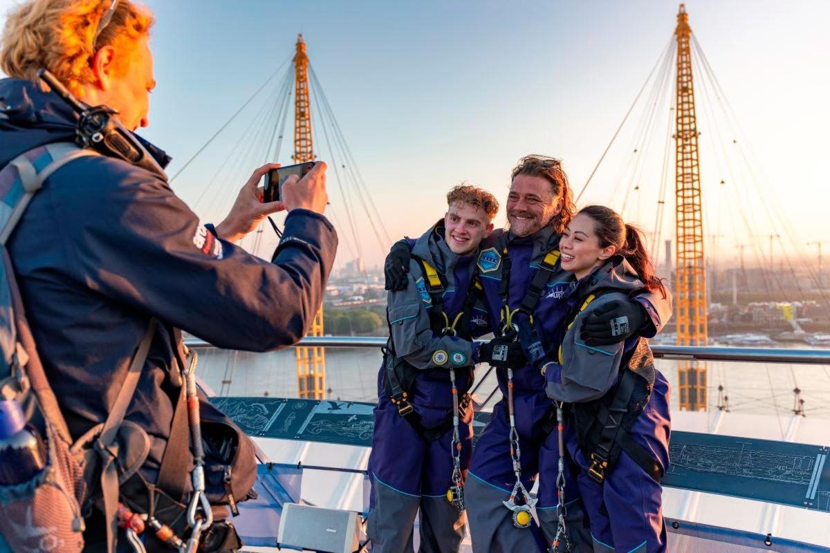 90-minute ‘Up at The O2’ Sunset Climb