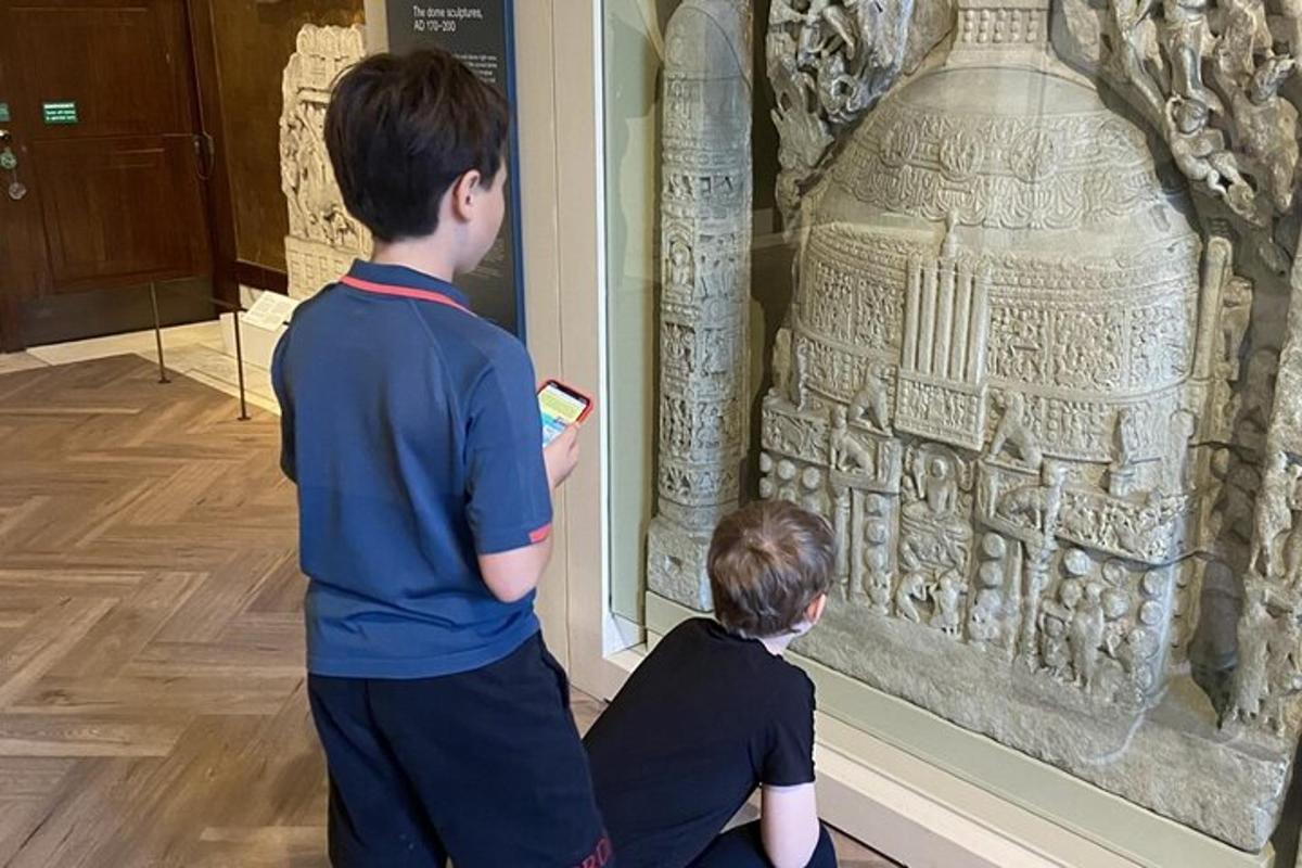 British Museum Self-Guided Tour for Kids and Families in English