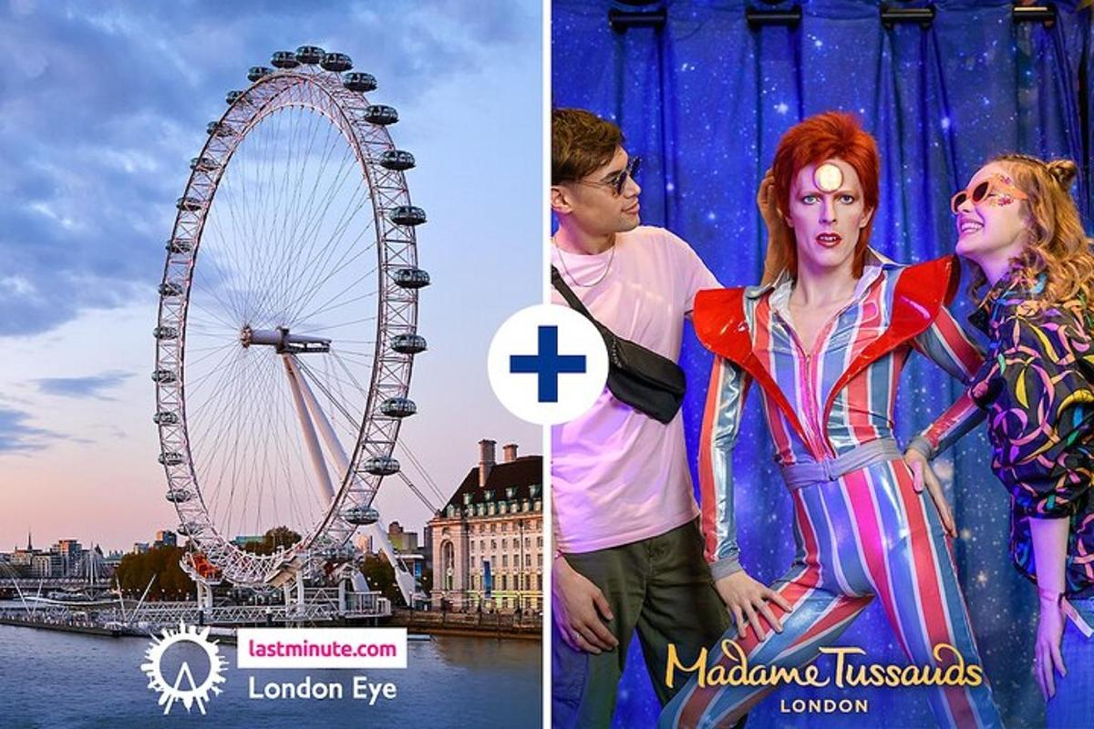 Combo Ticket: London Eye & Madame Tussauds