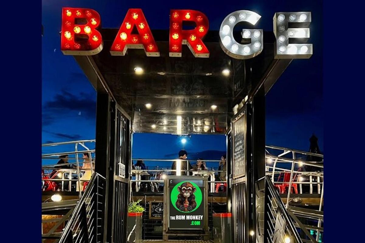 Dark Comedy on Battersea Barge