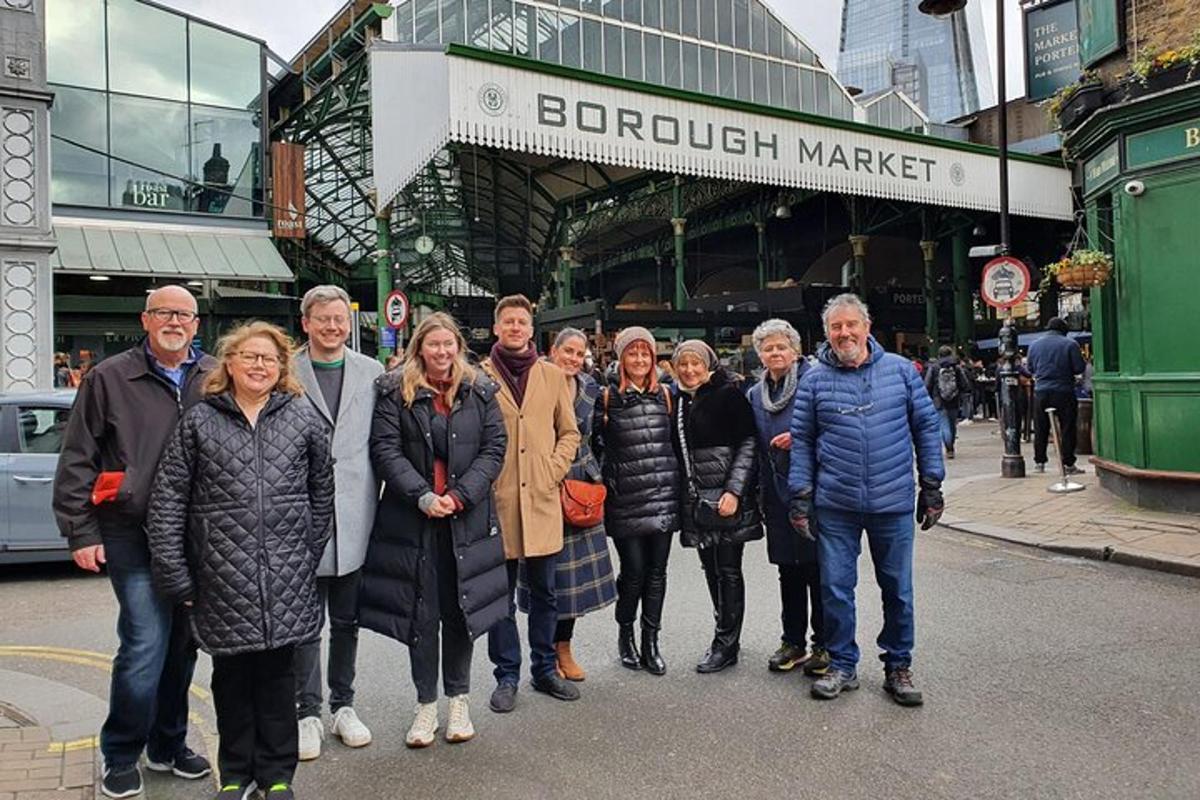 Food & drink walking tour in South East London. Bermondsey – Borough Market.