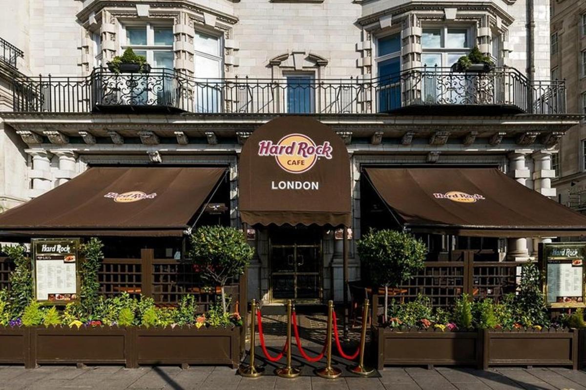 Hard Rock Cafe London Set Lunch or Dinner Menu