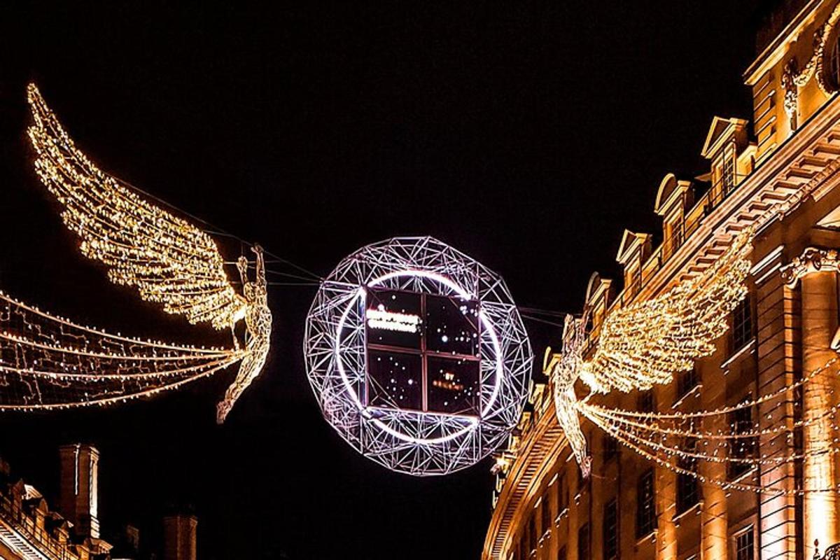 London Christmas Lights Tour on Open-Top Bus