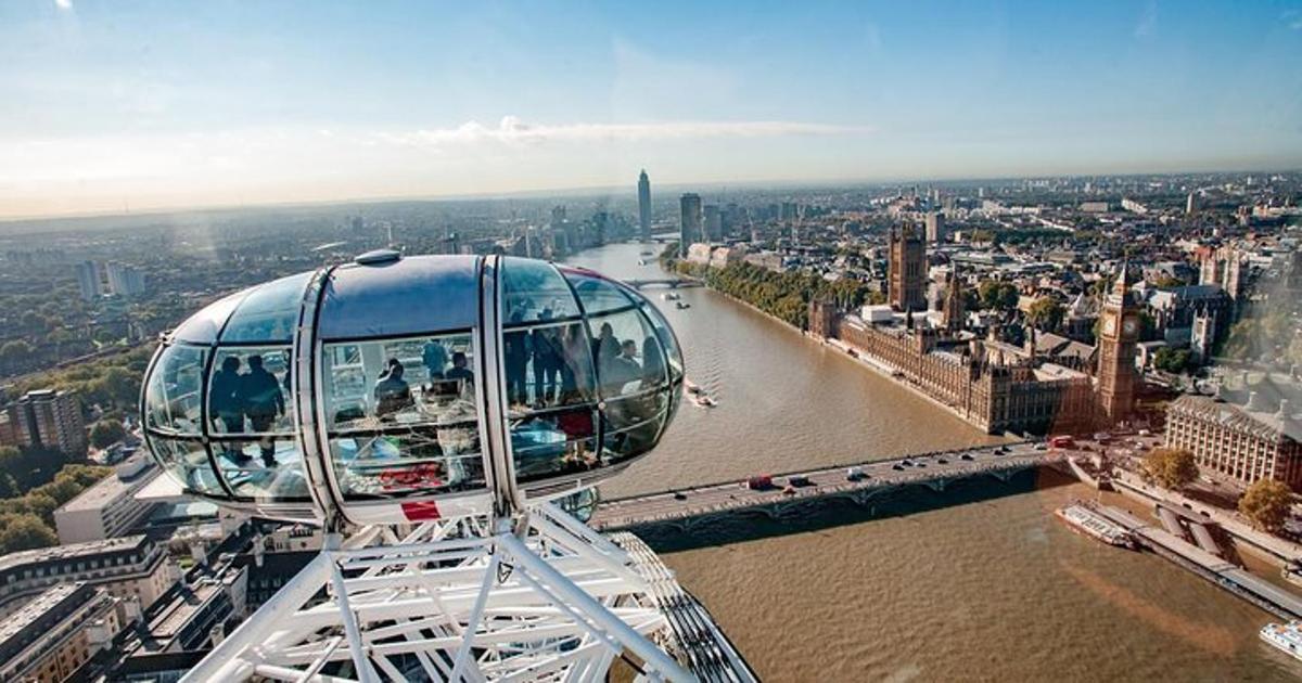 London Landmark Walking Tour & Ride The London Eye