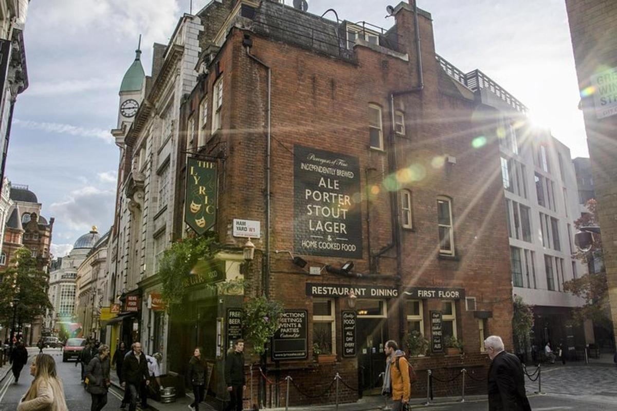 London Soho District Guided Walking Tour Semi-Private 12ppl Max