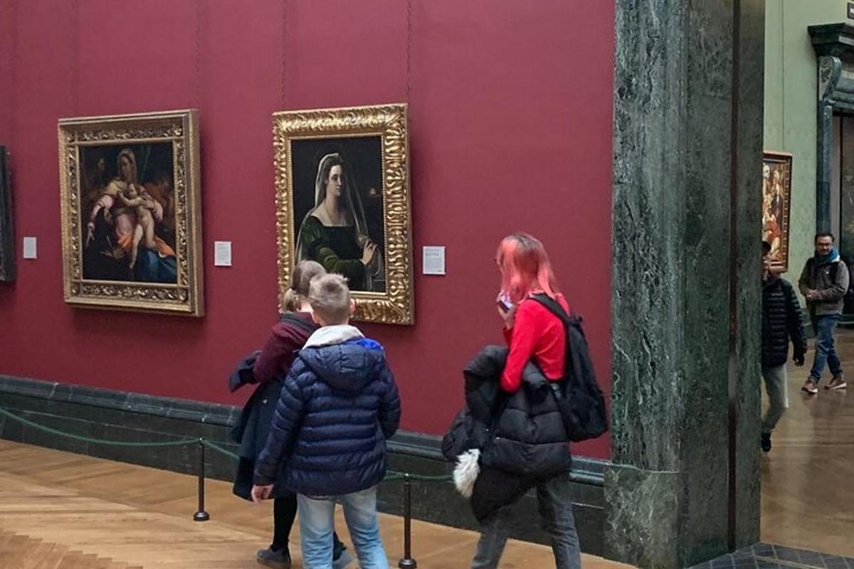 National Gallery of London Guided Tour for children and families with kids friendly guide