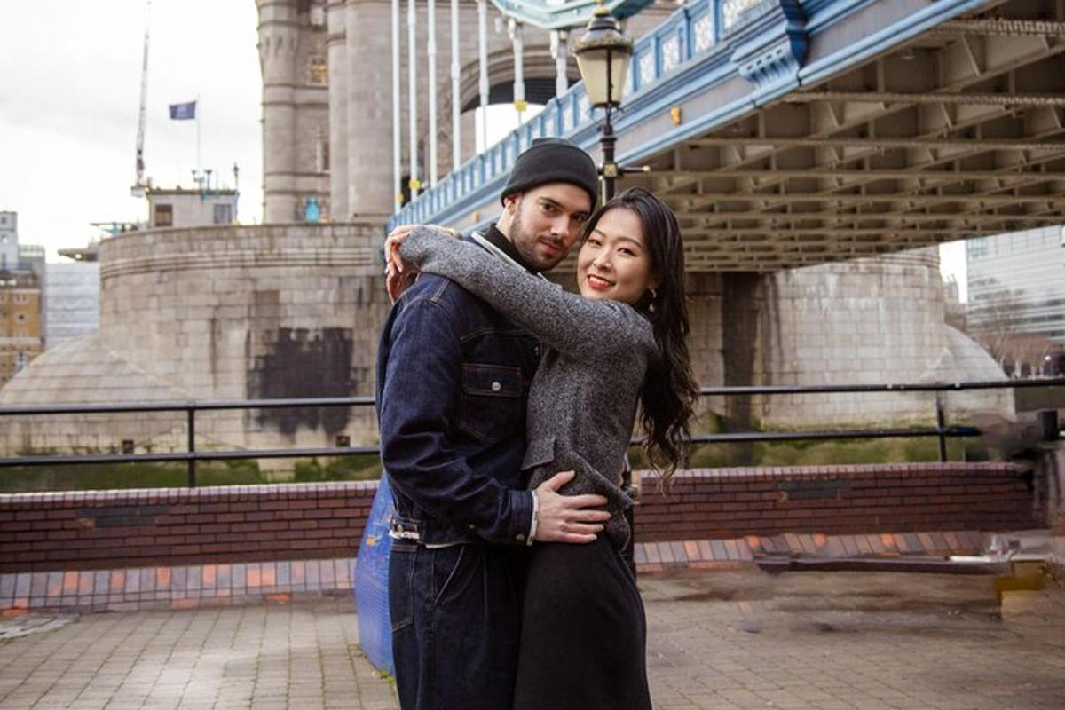 Private Professional Photoshoot Outside Tower Bridge in London