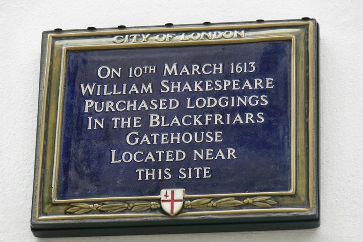 Shakespeare London Walking Tour