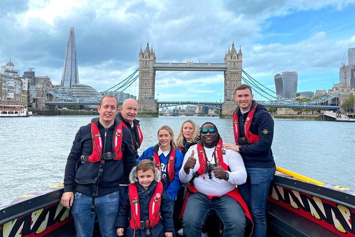 Speedboat ‘THE THAMES BEAST’ from Tower Millennium Pier – 40 mins