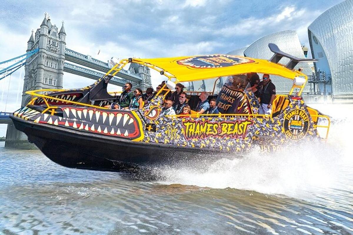 Speedboat ‘THE THAMES BEAST’ from Tower Millennium Pier – 40 mins