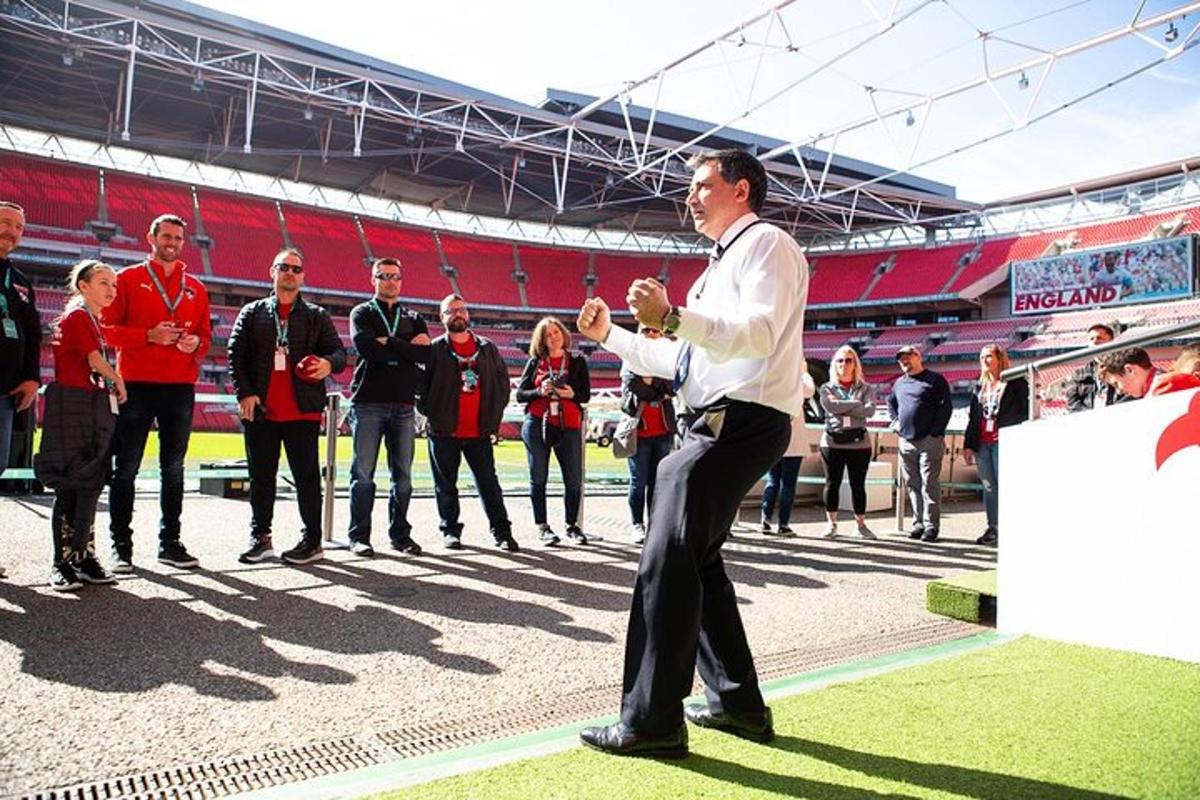 Tour of Wembley Stadium in London