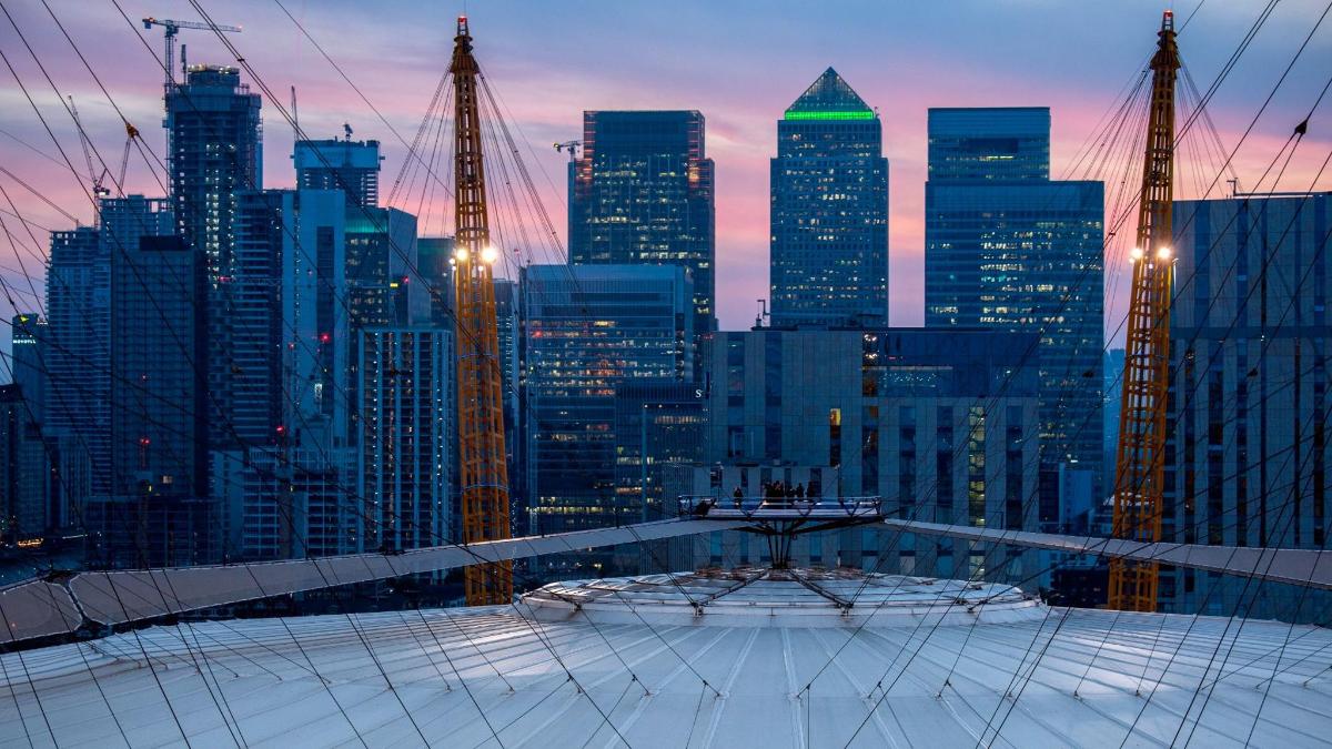 Up at The O2 Guided Climbing Experience